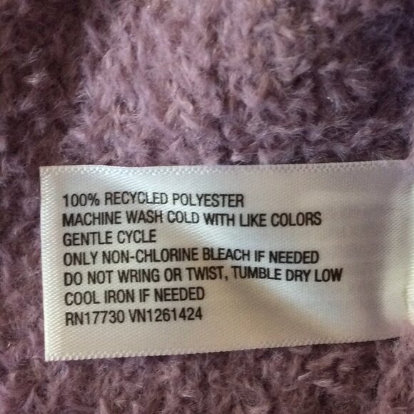 Wild Fable Long Sleeve Mini Sweater Dress Mauve Size XXS - Picture 9 of 10